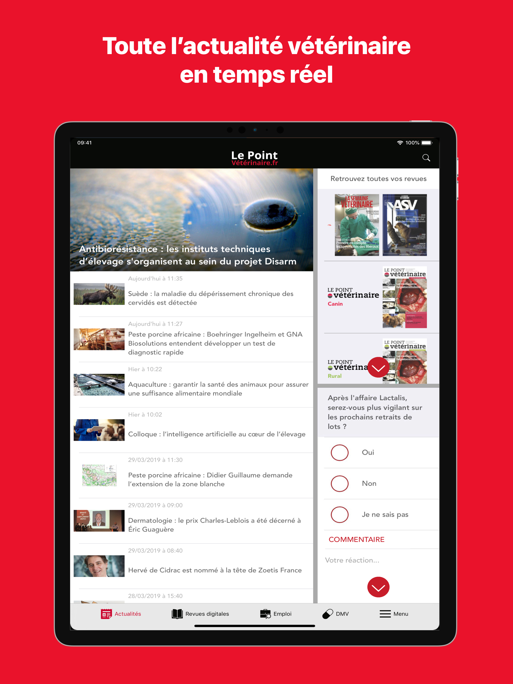 Le Point Vétérinaire.fr screenshot 7