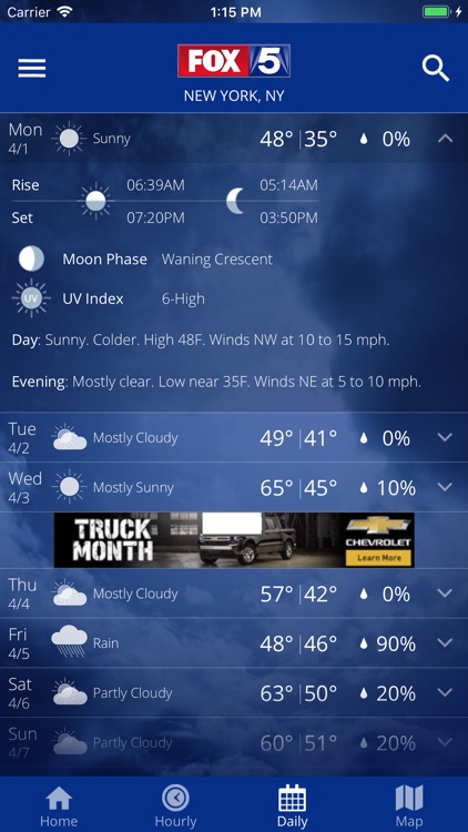 FOX 5 New York: Weather screenshot-3