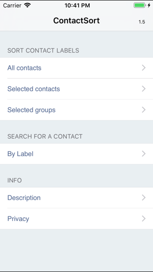 ContactSort(圖1)-速報App