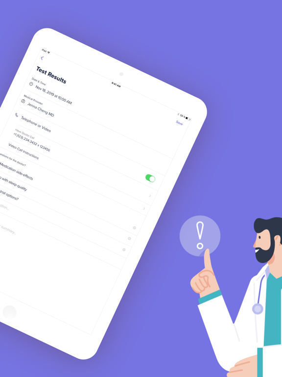 Medcorder: Understand Your Doc iPad screenshot 6 - Medical app
