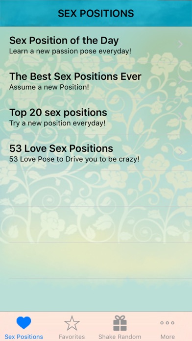 Screenshot #1 pour 365 * 300+ Best sex positions