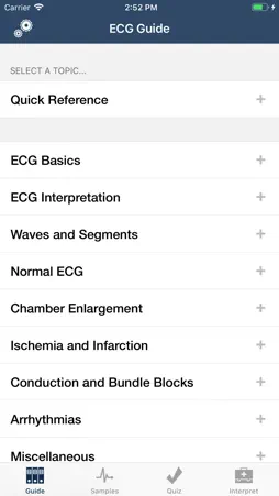 ECG Guide screenshot 2