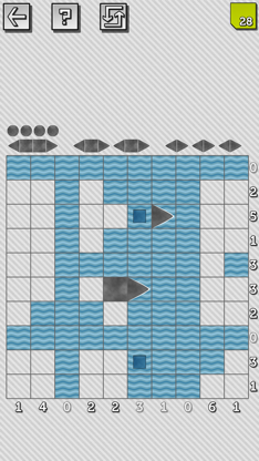 Boats Solitaire Puzzles screenshot 1