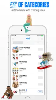 moji‪™ iphone screenshot 4