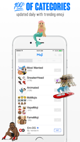 Moji‪™ screenshot