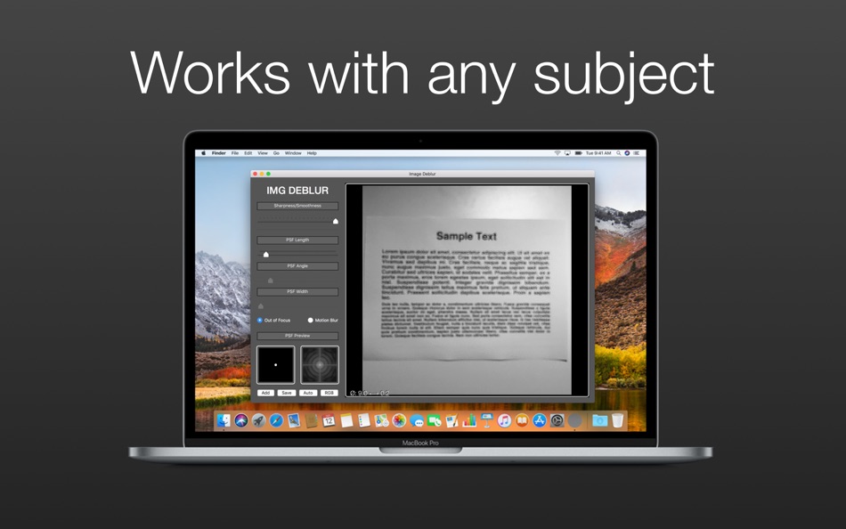 Image Deblur - Blurred & Shaky - 1.0.8 - (macOS)