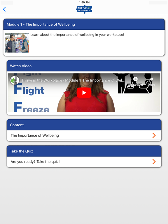 Screenshot #5 pour Thrive in the Workplace