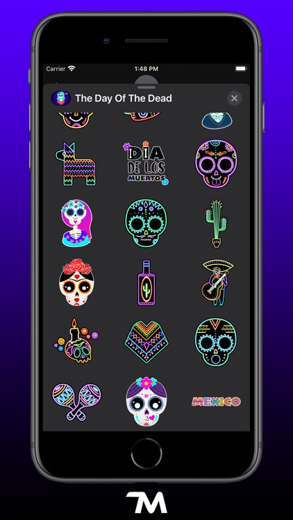 The Day Of The Dead Stickers