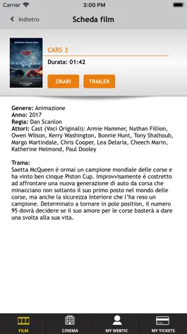 Game screenshot Webtic Cinecity Mantova Cinema hack