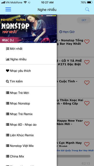 How to cancel & delete Nhac San - Nhac DJ - Remix from iphone & ipad 1