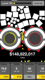 will it crush? idle game gear iphone screenshot 2