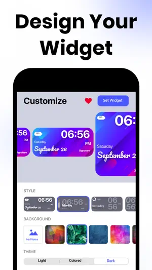Custom Colorful Widget Maker screenshot 5