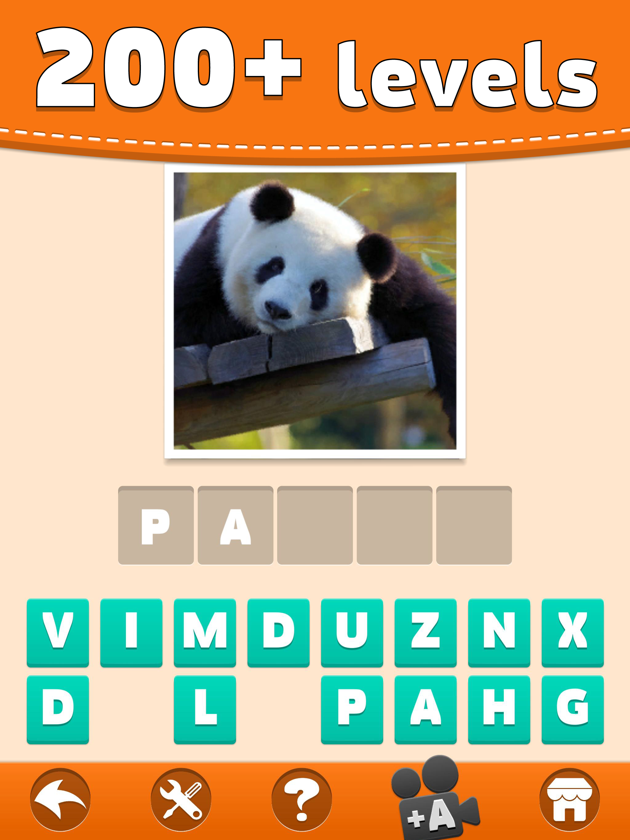 Animals Quiz - Word Pics Game