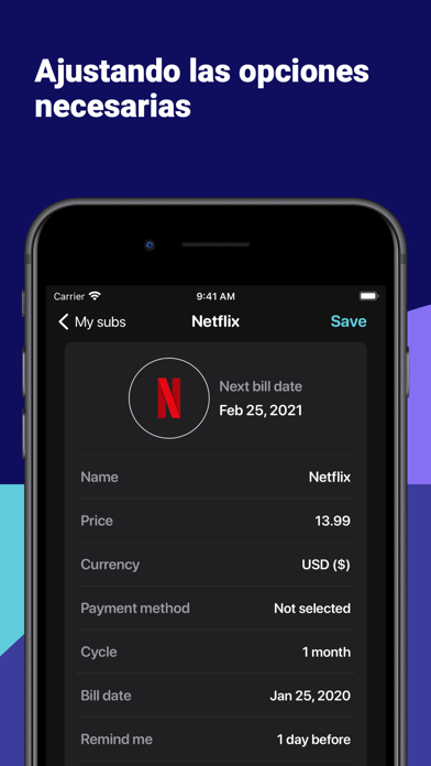 Subsee - subscriptions tracker