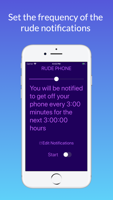 Screenshot #2 pour Rude Phone
