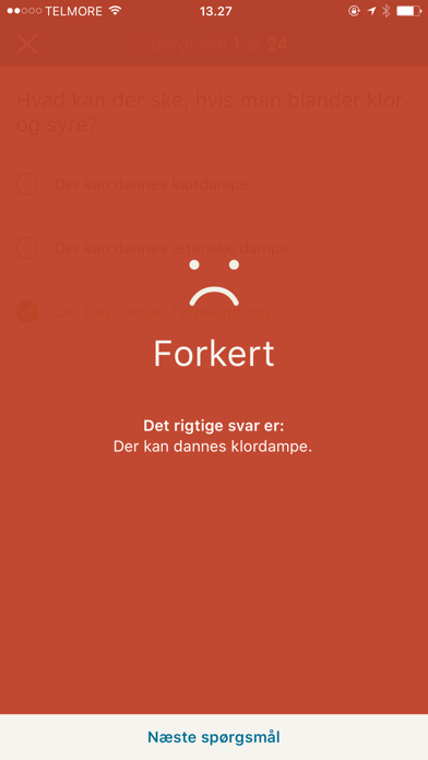 Rengøringsquiz Screenshot