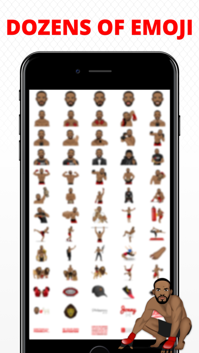 Screenshot #2 pour BonesMoji by Jon Jones