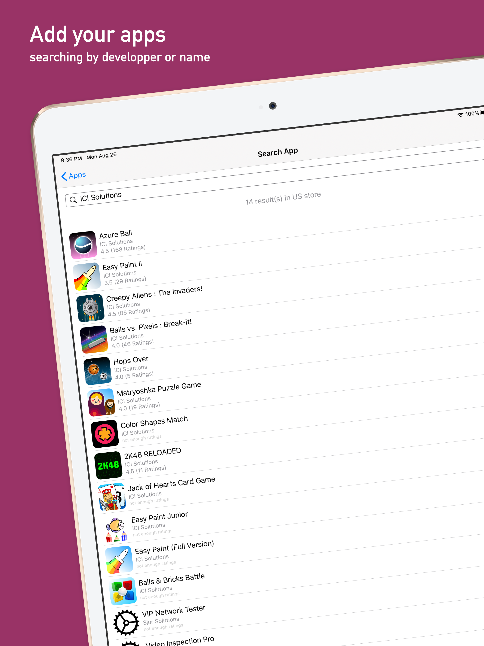 App Ratings+