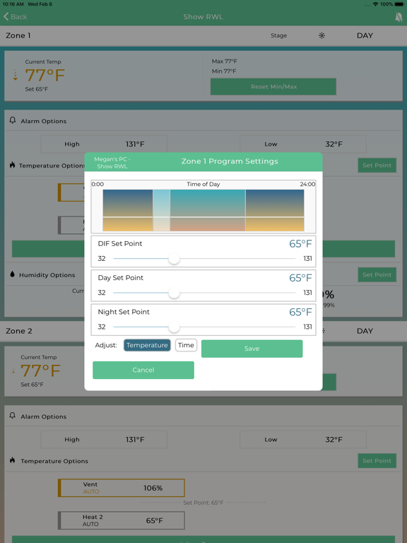 Headgrower iPad screenshot