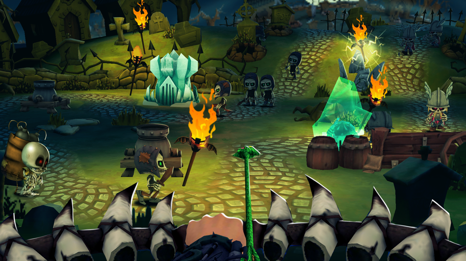 #4. Skull Tower Defense Games 2020 (iOS) 来自: Playshore, S.L.