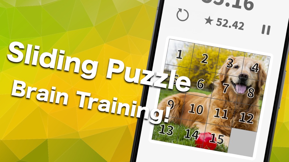 #1. Sliding Puzzle - 15 Puzzle (iOS) 由: Shogo Yoshida