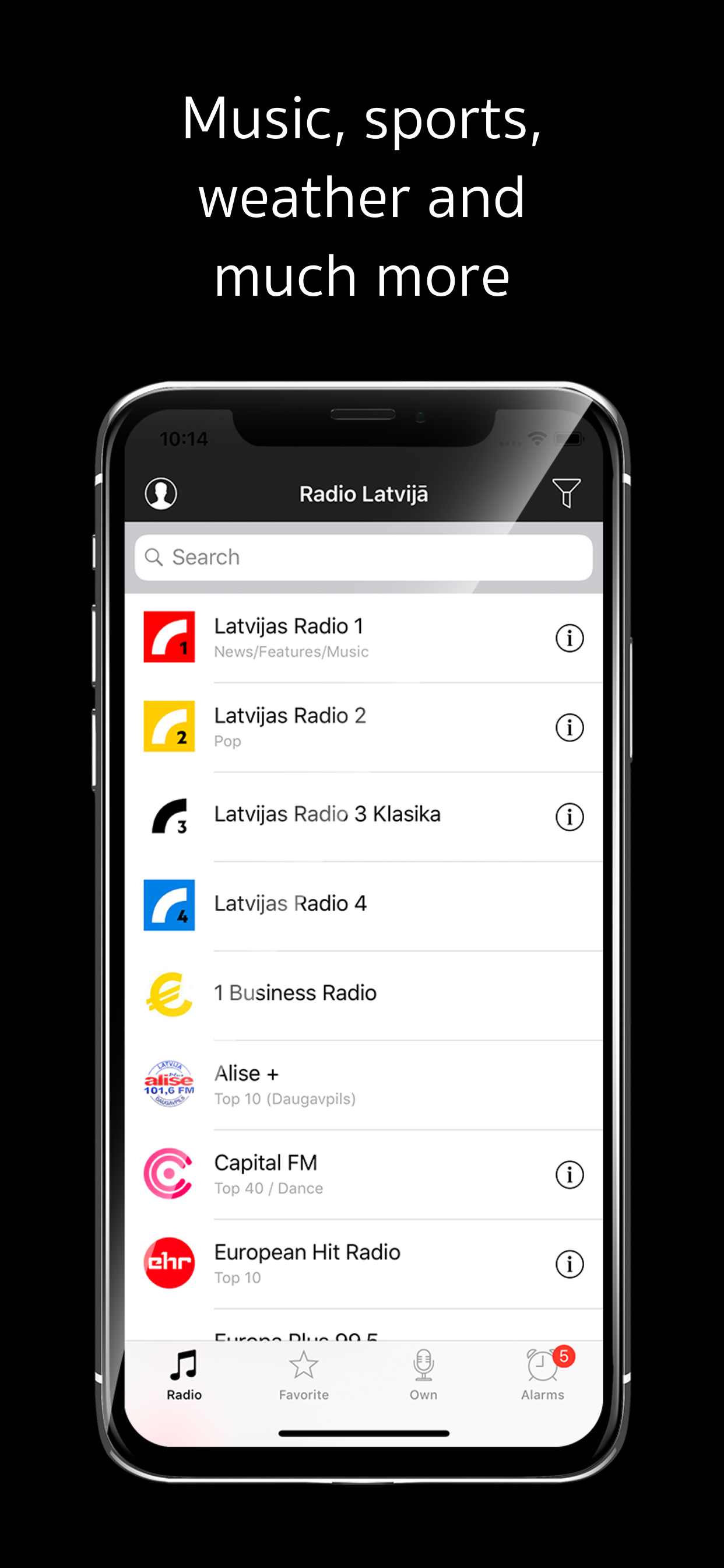 Radio Latvijā: radio of Latvia