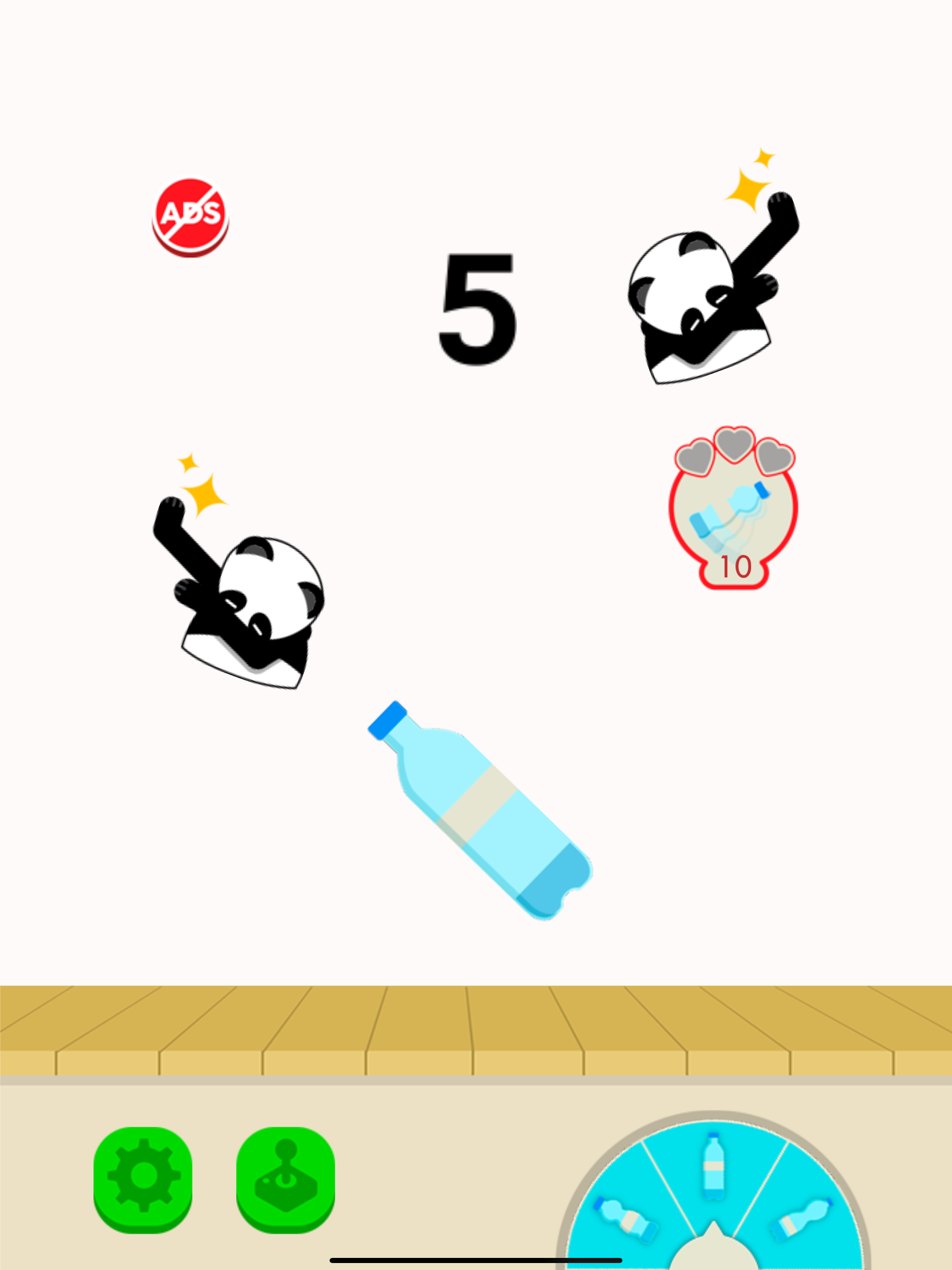 Bottle Flip Challenge - PANDA