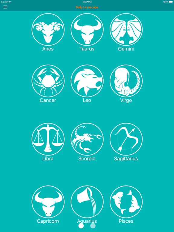 Daily Horoscope Compatibility iPad screenshot 5 - Lifestyle app