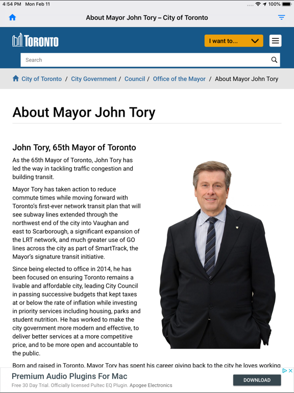 Screenshot #6 pour Toronto City Helper App