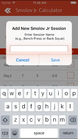 Game screenshot Smolov Squat Calculator hack