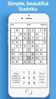 pure sudoku: the logic game iphone screenshot 1