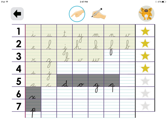 Screenshot #6 pour Écrire en cursive