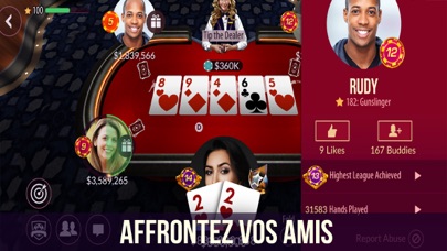 Screenshot #2 pour Zynga Poker ™ - Texas Hold'em