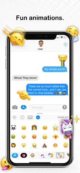 Game screenshot Moji Maker™ | Emoji Messenger hack