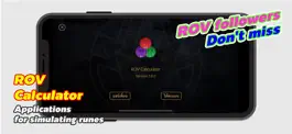 Game screenshot ROV Calculator :Calculate rune hack