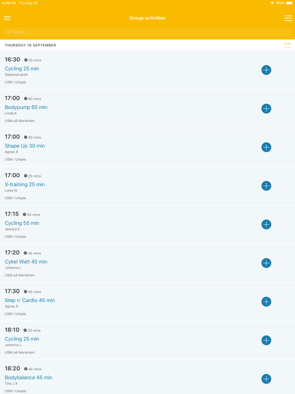 Screenshot #4 pour Umea Sport & Motion
