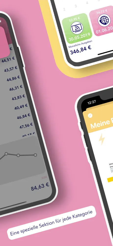 MyHomeBills Ausgaben Verwalten