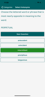 GRE Mania: Test and Quizzes screenshot 4