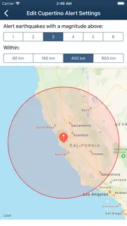 earthquake monitor iphone screenshot 4