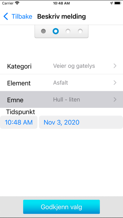 Meld en feil – Steinkjer Screenshot