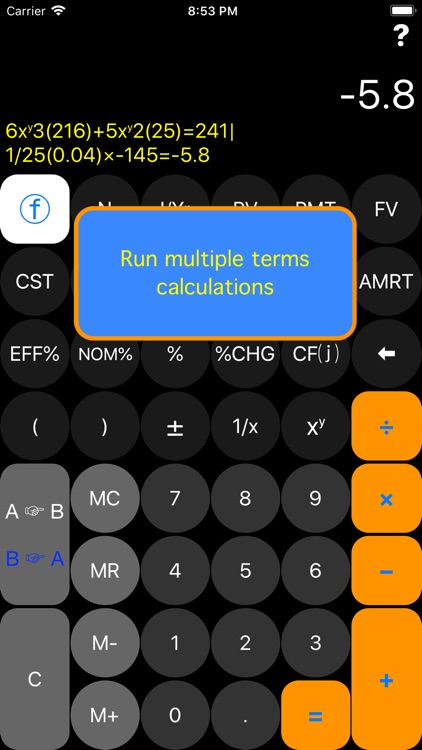 Lite Financial Calculator