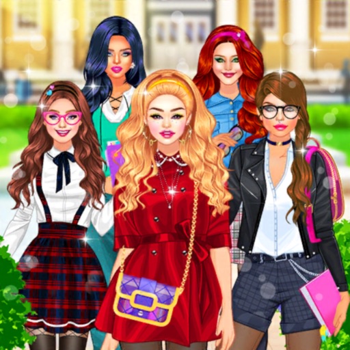 College Girls Dress Up Games iOS App