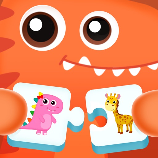 Dinosaur Puzzles Flashcards iOS App