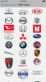 Obd2 Codes List screenshot