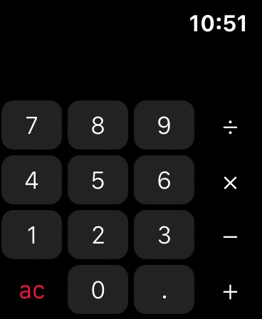 Apple Watch screenshot