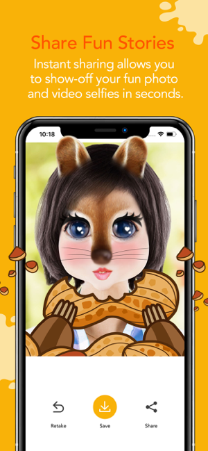 ‎YouCam Fun - Live Face Filters Screenshot