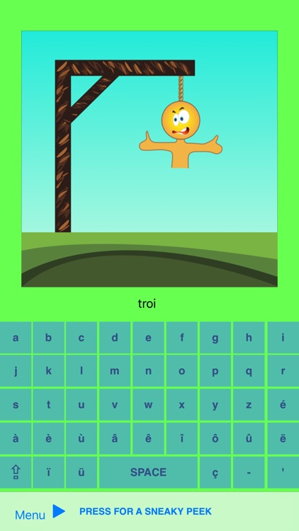 French Spelling Hangman