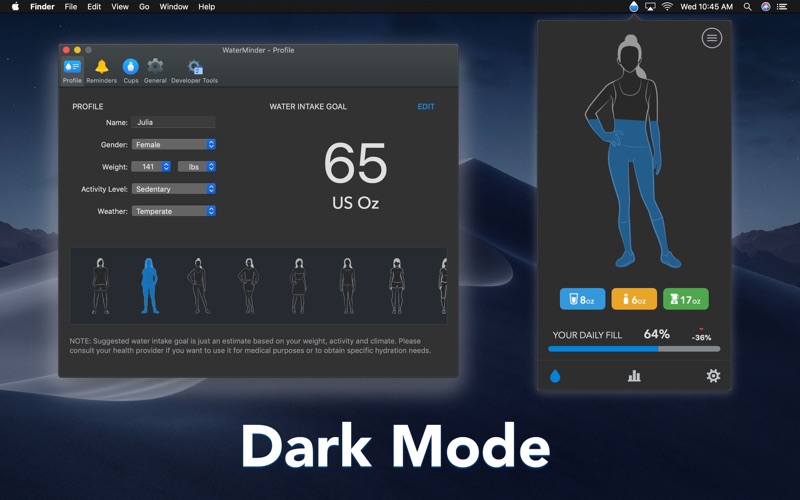 WaterMinder - Water Tracker
