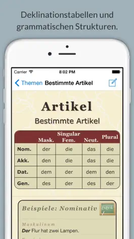 Game screenshot Deutsche Grammatik apk