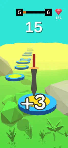 Game screenshot Hop Knife 3D mod apk